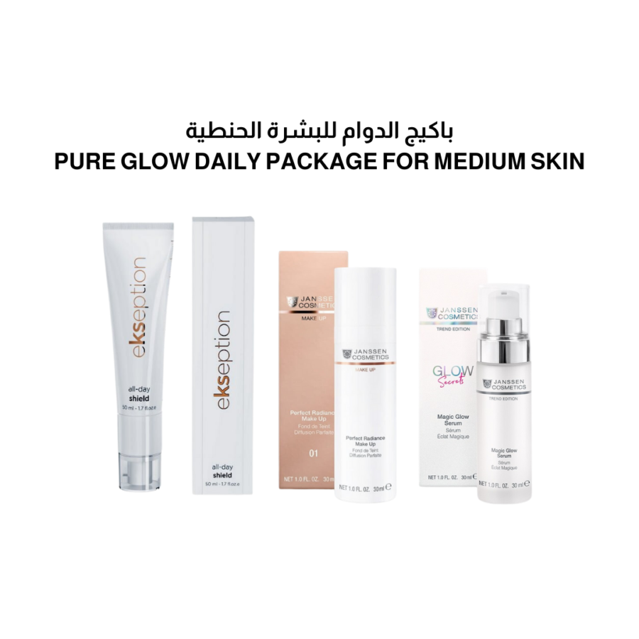 Pure Glow Daily Package For Medium Skin